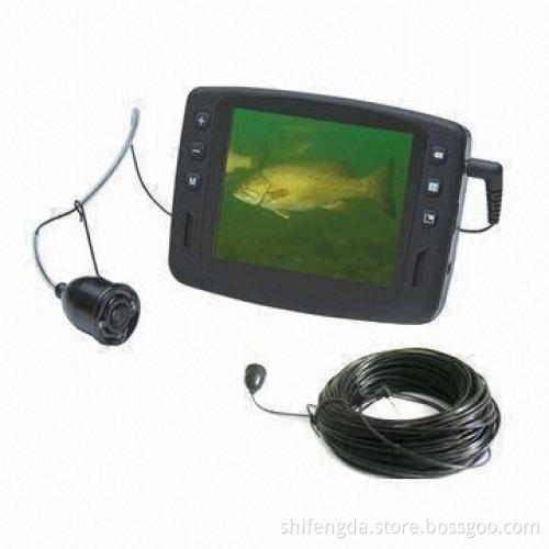 Fishing camera with 167ft of 88lbs test cable attached and digital zoom